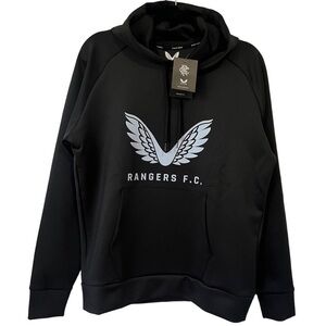 Castore, Rangers F.C. Men's Scuba Travel Hoody - Black. Size: M. NWT